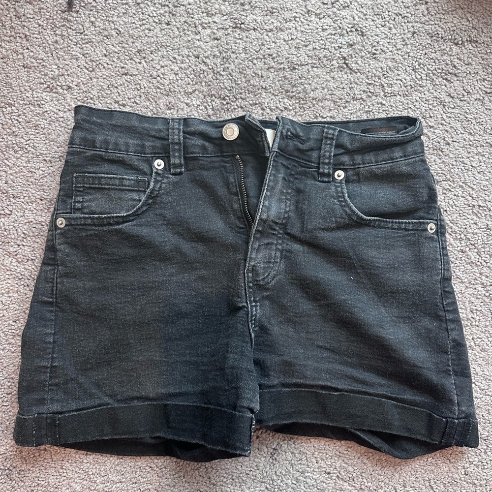 H&M Black Jean Shorts for Women